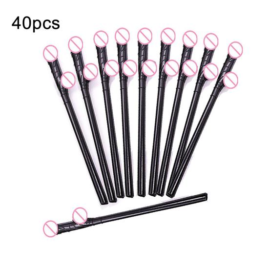 Fun Drinking Straws for Bachelorette Parties 18cm Unique Willy Cocktail Straws Reusable Novelty Sucking Drinking Straw Hen Night Bar Supplies