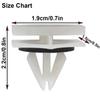 Universal Chevrolet/Ford Door Sill Scuff Plate Trim Fixing Clip