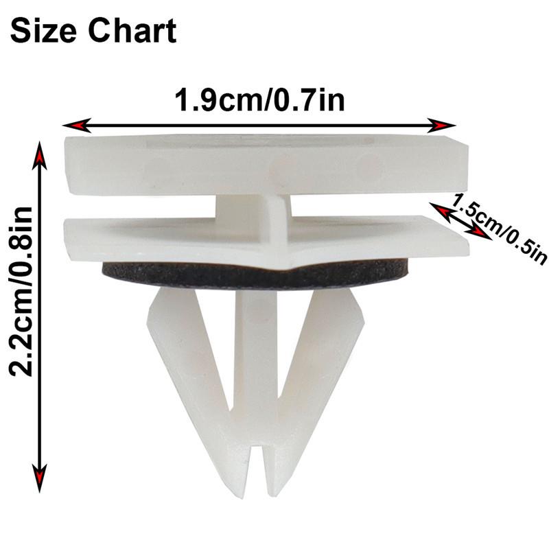 Universal Chevrolet/Ford Door Sill Scuff Plate Trim Fixing Clip