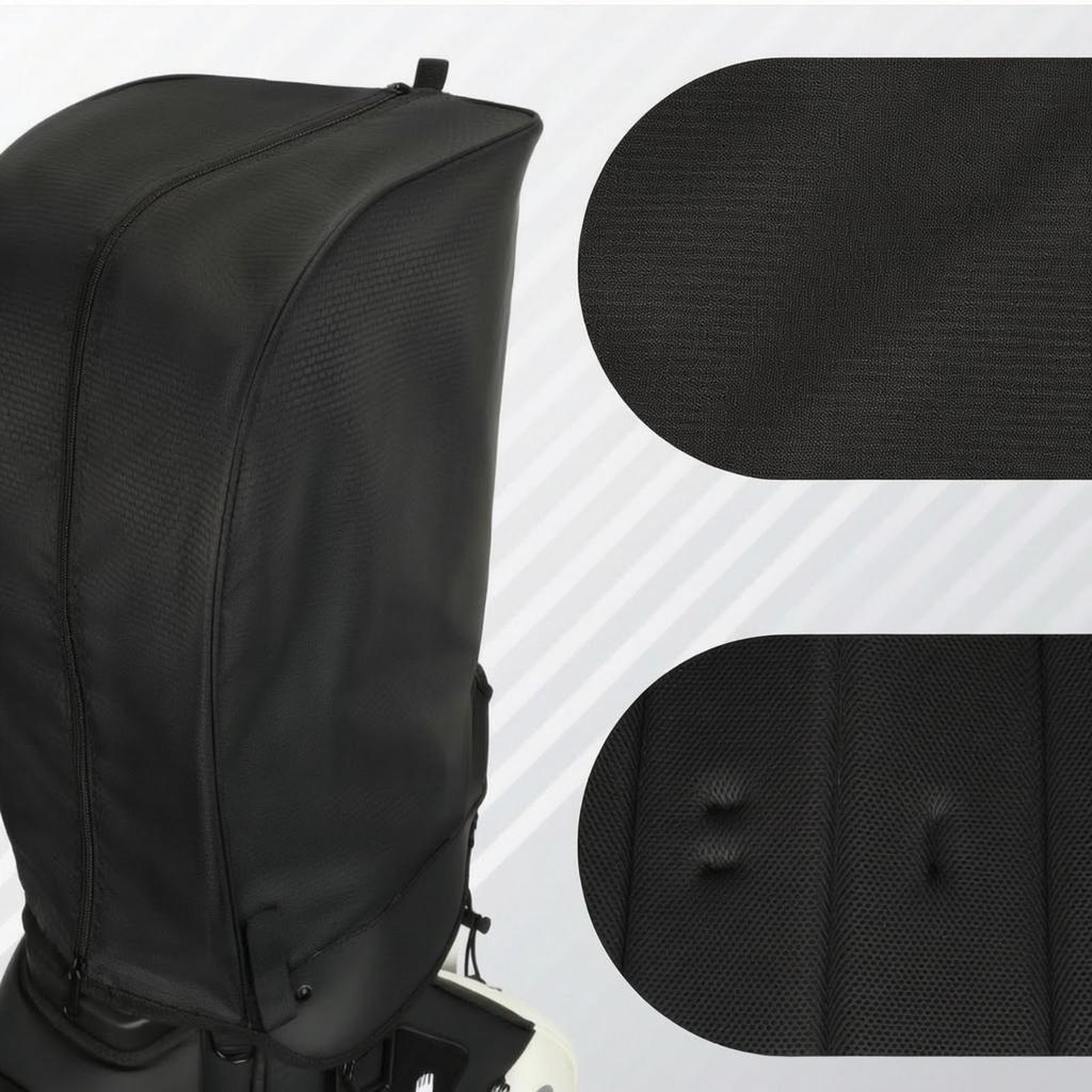 Housse de sac de golf zippée pour golfeurs