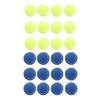 12 Pack Tennis Balls Rubber Felt Pressure Training Tennis Balls Practice Balls with Storage Bag for 