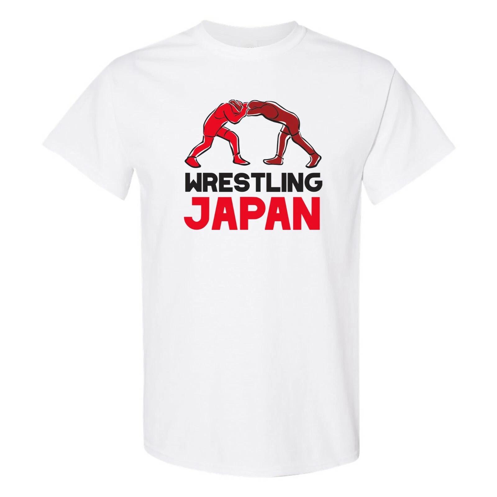 Japan Wrestling - Summer Games Sport Event Athletics T Shirt - White 3XL