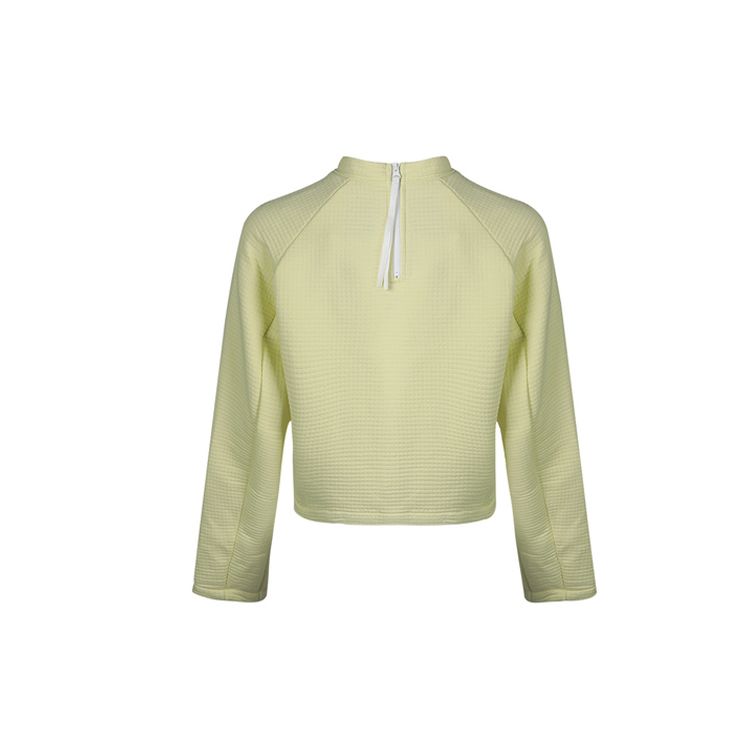 Nike Nsw Tech Fleece Long Sleeve Sweatshirt Women Tops Vibrant-Orange Cyano CZ1860-724