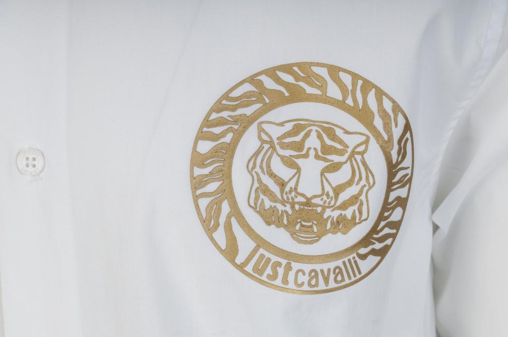 Camicia da uomo lussuosa Just Cavalli con tigre - Taglia: IT50