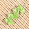 100Pcs Adorable Satin Ribbon Bows Flowers Handmade Hair Bows Accessories for Birthday Christmas Gift Craft Wedding Decor Pink