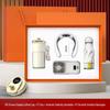 Business Gift Set: Insulated Cup, Neck Massager, Fan & Umbrella