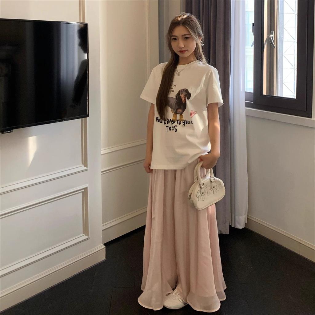 Fashion summer pure Cotton t Shirt Women y2k Tops T-Shirts Short Sleeve Casual oversized funny cartoon print Women's Tees UNISEX hip hop streetwear