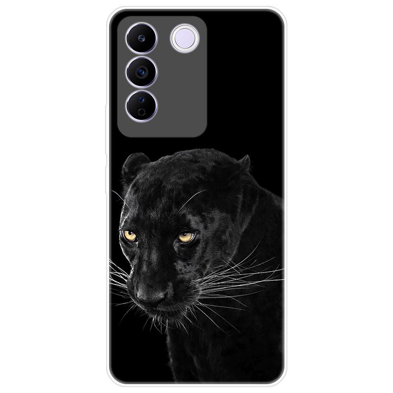 For Vivo V27e V 27e Case Soft Silicone Back Cover Cartoon Phone Case Diversification