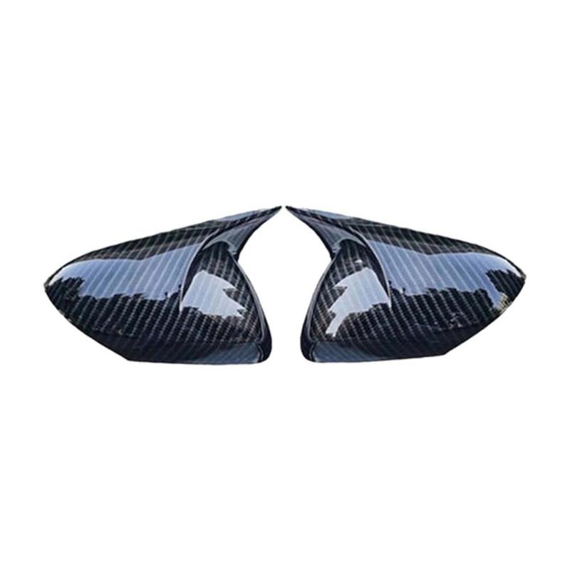 Car Upgrade For Mazda 3 2010-2013 & Mazda 6 2009-2011 Carbon Fiber Rearview Mirror Protective Cover Auto Parts