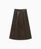 Marie Claire Leder langer Rock (Mafcsk03Mbr)