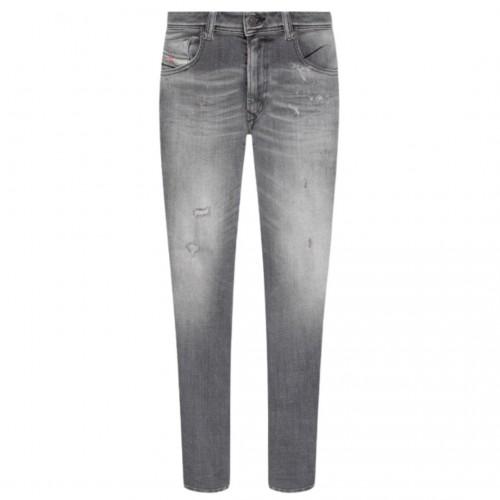 Diesel Mens 1979 Sleenker Denim Faded Distressed Jeans