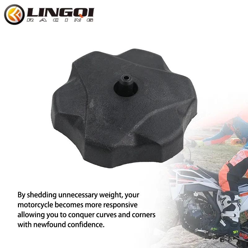 LINGQI RACING Fuel Gas Petrol Tank Cap Oil Tanks Cover For Dirt Pit Bike Off Road ATV Quad Motocross Universal Accessories