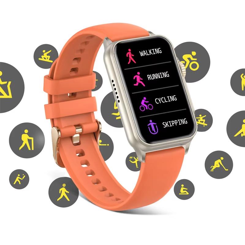 2025 Yeni Bluetooth Çağrı Akıllı Saat AI Sesli Asistan Fitness Takipçisi 1.57 İnç HD Ekran Akıllı Saat Erkek Kadın Android IOS İçin