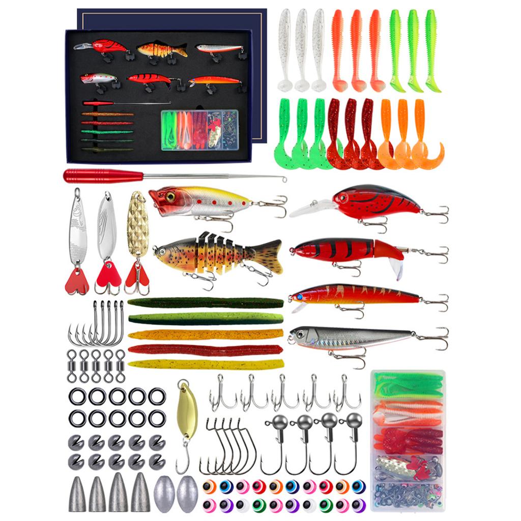 Advent Calendar Fishing Christmas Countdown, Fishing Tackle Advent Calendar For Fish Adult Men Teen Boys 24-Day Countdown 104pcs