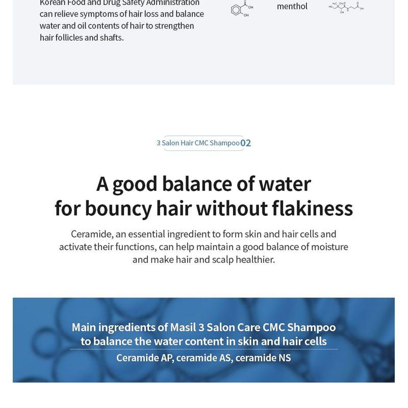 MASIL - 3 Salon Hair CMC Shampoo Stick Pouch