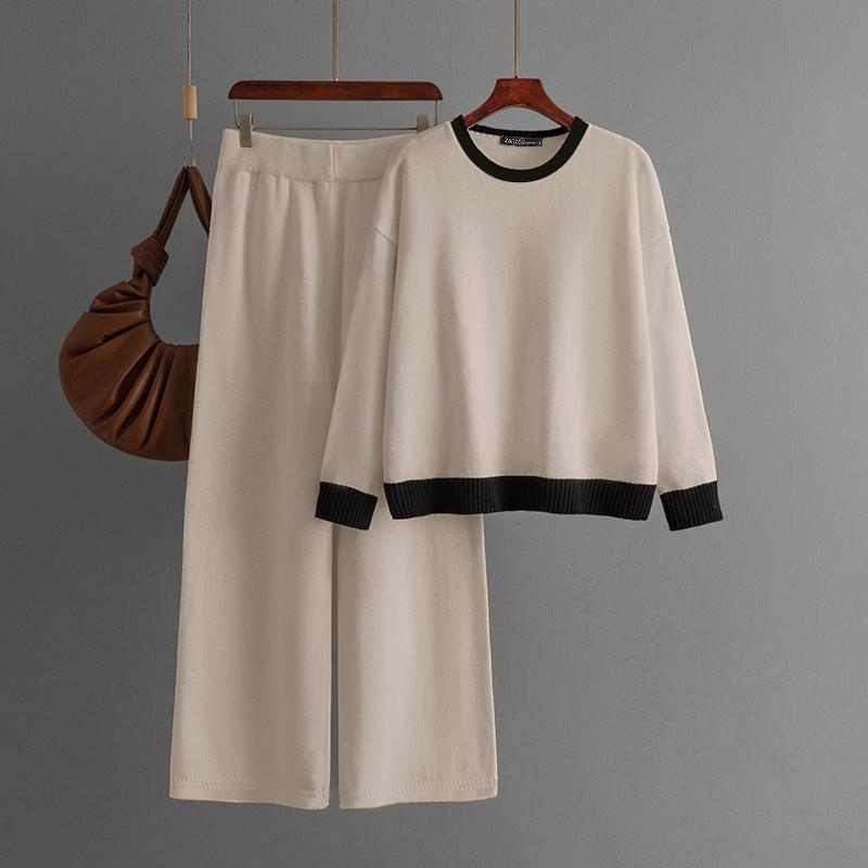 ZANZEA Women Long Sleeve Blouse and Pants Spring Casual Two Piece Sets