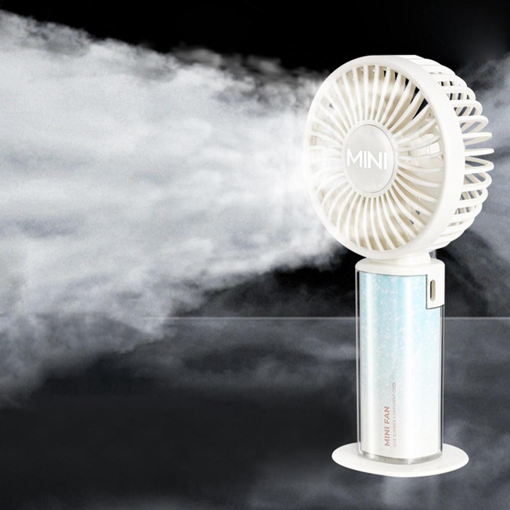 Portable Mini Fan USB Rechargeable Quiet Handheld Cooling Fan 3 Speeds mall Personal Fans for Travel Home Office School