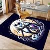 Nightmare Before Christmas Carpet For Playroom Bedroom Living Room Sofa Home Decorkids Game Area Rug Nonslip Floor Mat