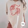 Japanese Tiger Shirt, Vintage Tattoo Art Tee, Fighting Tigers Graphic T-Shirt, Retro Big Cat Shirt, Tiger Lover Gift, Japanese Art Tee
