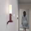 Smart Rechargeable LED Night Light: Solid Wood with Motion Sensing for Home & Hallways