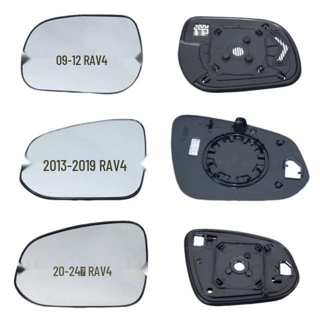 Heated Side Mirror Lens for Toyota RAV4 (2009-2024) Rearview Mirror Right Side/Passenger Side