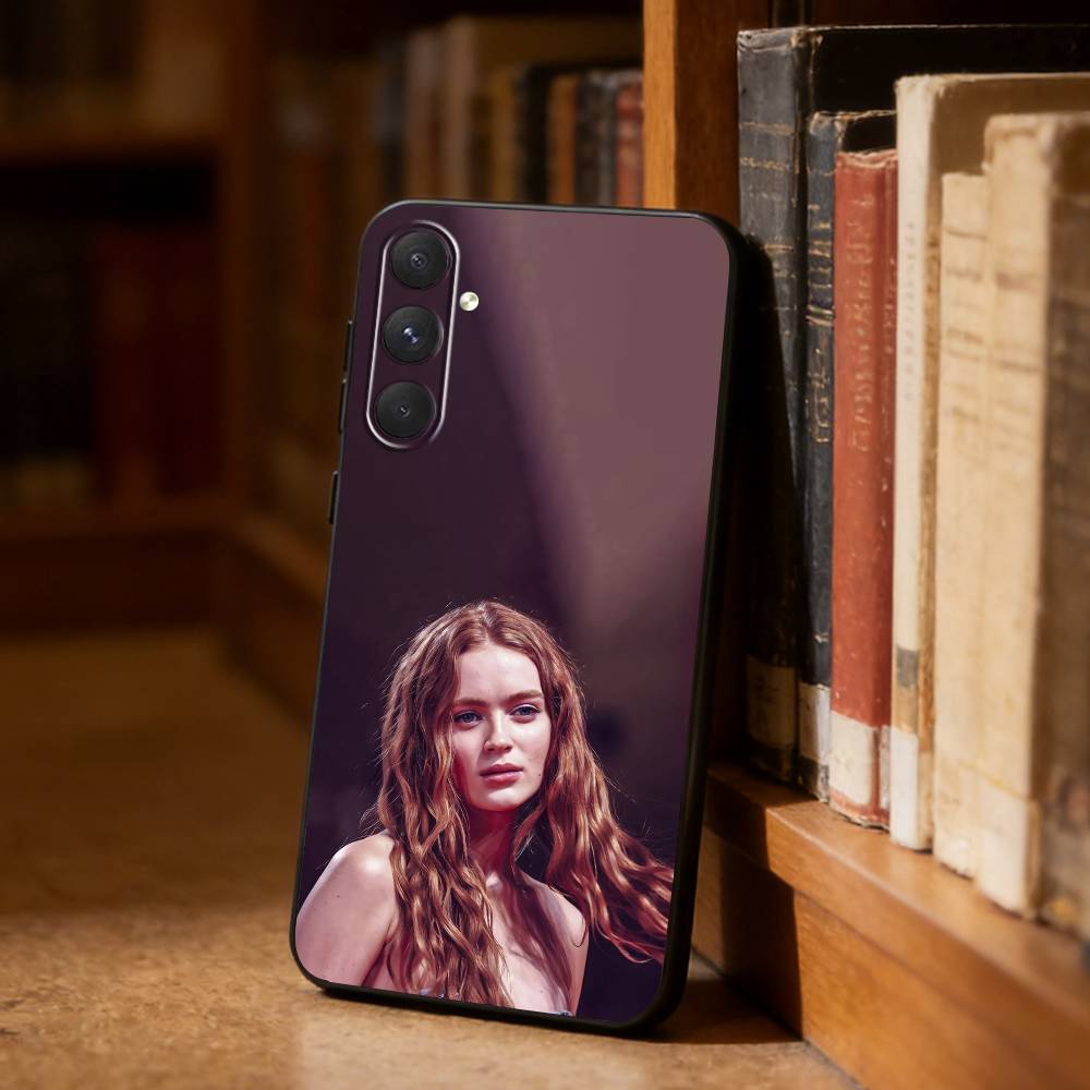 

S-Sadie sink Phone Case For Samsung S26,S25,S24,S23,S22,S21,Ultra,Plus,FE Black Soft Cover Samsung S21plus