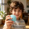 Textured Fidget Ball 3D Printed Rotatable Spiky Ball, Mini for Finger Tactile Stimulator Stress Relief, Portable Decompression Twisting Desk