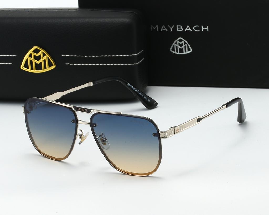 Okulary przeciwsłoneczne MAYBACH Luksusowa marka Ochrona UV400 Dla mężczyzn i kobiet Klasyczne okulary przeciwsłoneczne Wysokiej jakości okulary Gogle pilotki