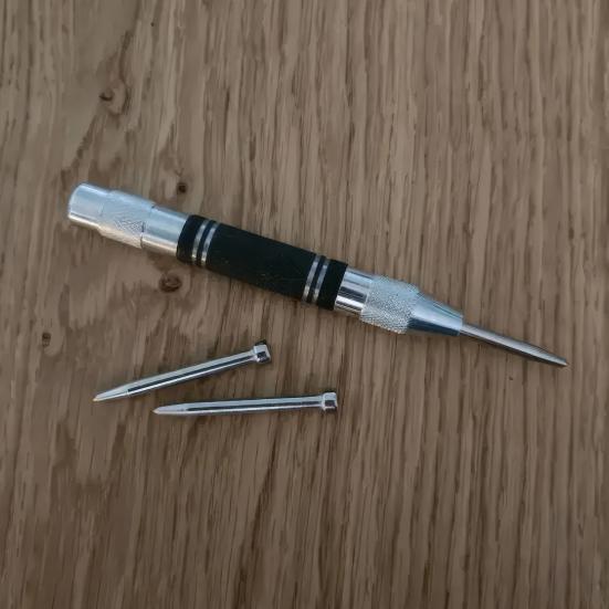 Impact Drill Bit with Non-Slip Grip Automatic Rebound Design Easy Operation Punch Tool Professional Drilling Tool