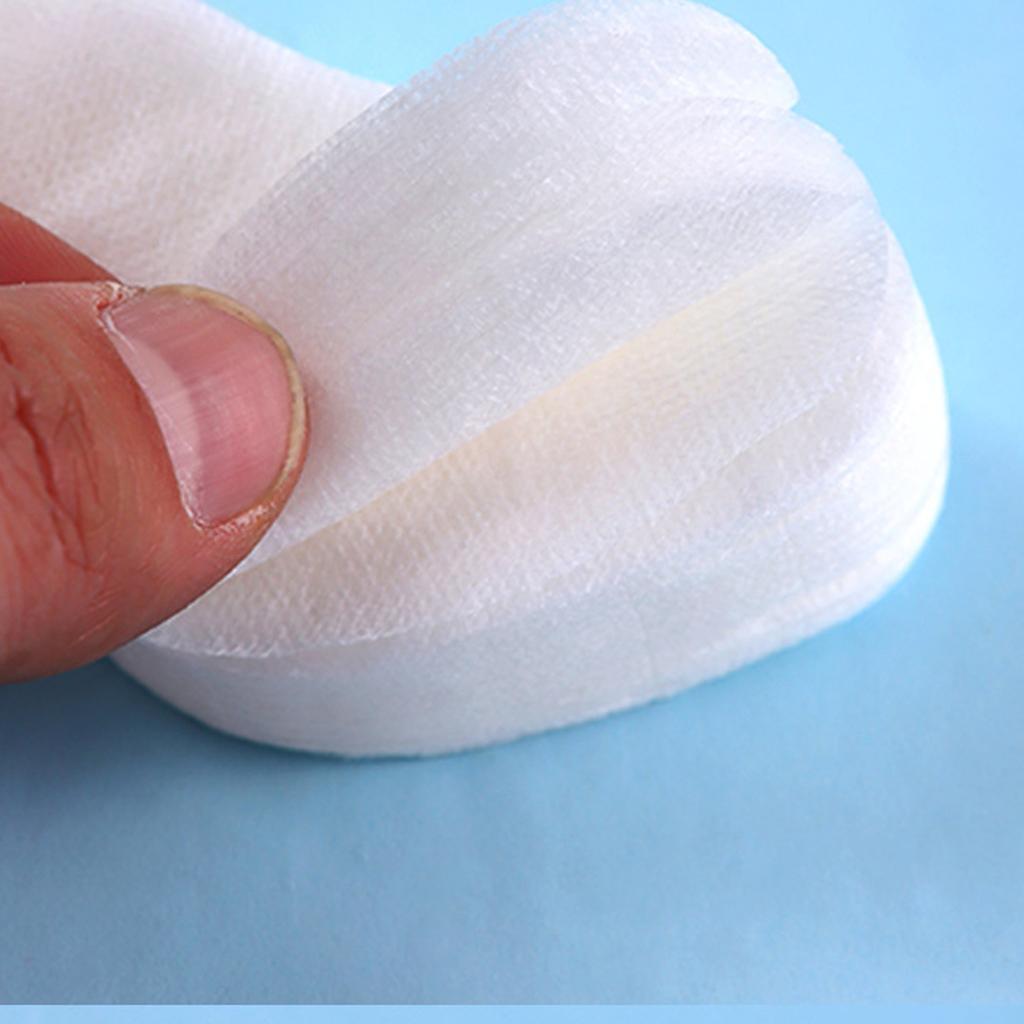 1000pcs Chin and Eye Cotton Pads Convenient Wet Compress Cotton Patches for Beauty Salon