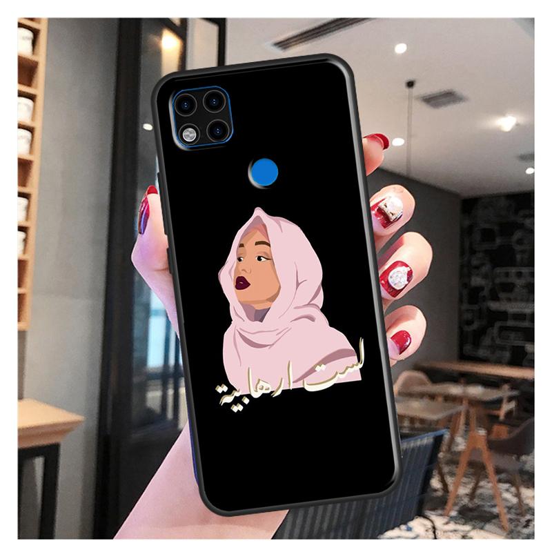 Custodia Morbida Hijabi Ragazze Musulmane Islamiche Per Xiaomi Redmi Note 11 Pro Note 10 Pro Note 9 Pro 10S 9S 8T 9A 9C 9T Cover