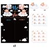 Paper Gender Revealed Voting Game Festive He or She Poster Board Boy or Girl Poster Board  Boy Girl