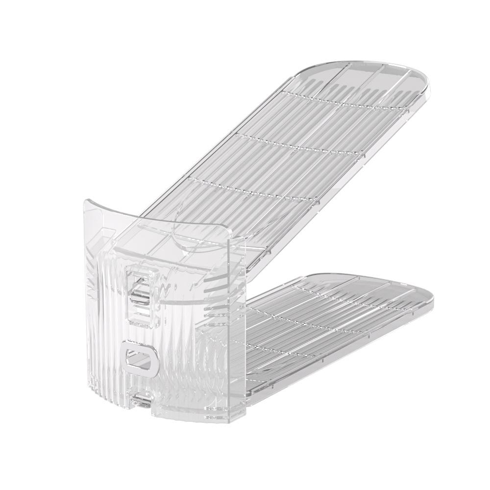 Adjustable Two-Layer Luxury Shoe Rack Cabinet: Space-Saving Shoe Storage Solution