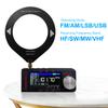 Mini SI4732 Radio Receiver LSB USB AM FM FM/AM Full Band Pocket Radio with Holder Bracket Stand HF SW MW VHF Radio with Antenna