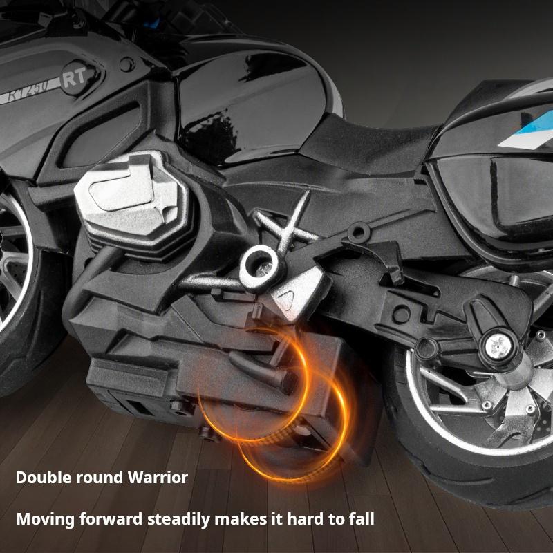 1:14 R1250Rt Q-version Tung Motorcykel Simulering Legeringsmodell Leksak Ljus & Ljud Samlarprydnad Skrivbordsdekoration