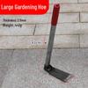 Manganese Steel Dual-Use Hoe: Ideal for Loosening Soil, Planting Vegetables & Flowers, Digging Bamboo Shoots, Steel Handle, Cordyceps Incl.