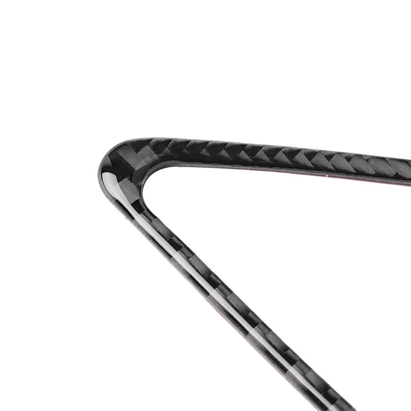 For Mazda 3 Axela 2017-2018 4PCS Real Carbon Fiber Door Handle Frame Sticker Trim Car Interior Accessories Car Interior