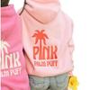 European Size Coconut Wave Embroidery Hoodie with Drop Shoulder Sleeves