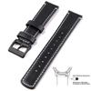 Genuine Leather Top Grain Watch Band, Quick Release 20mm/22mm Watch Strap,  Fits Samsung Galaxy Watch, Men and Women Watch band