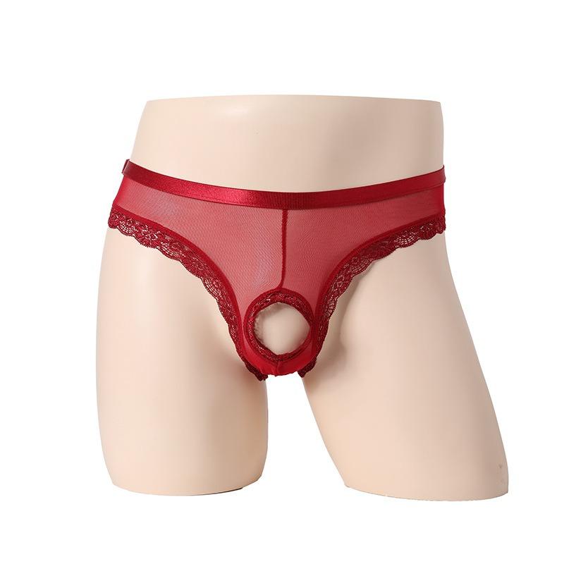 Men's Stretch Panties, Leaking JJ Briefs, Sex Underwear, Men's Sex Underwear