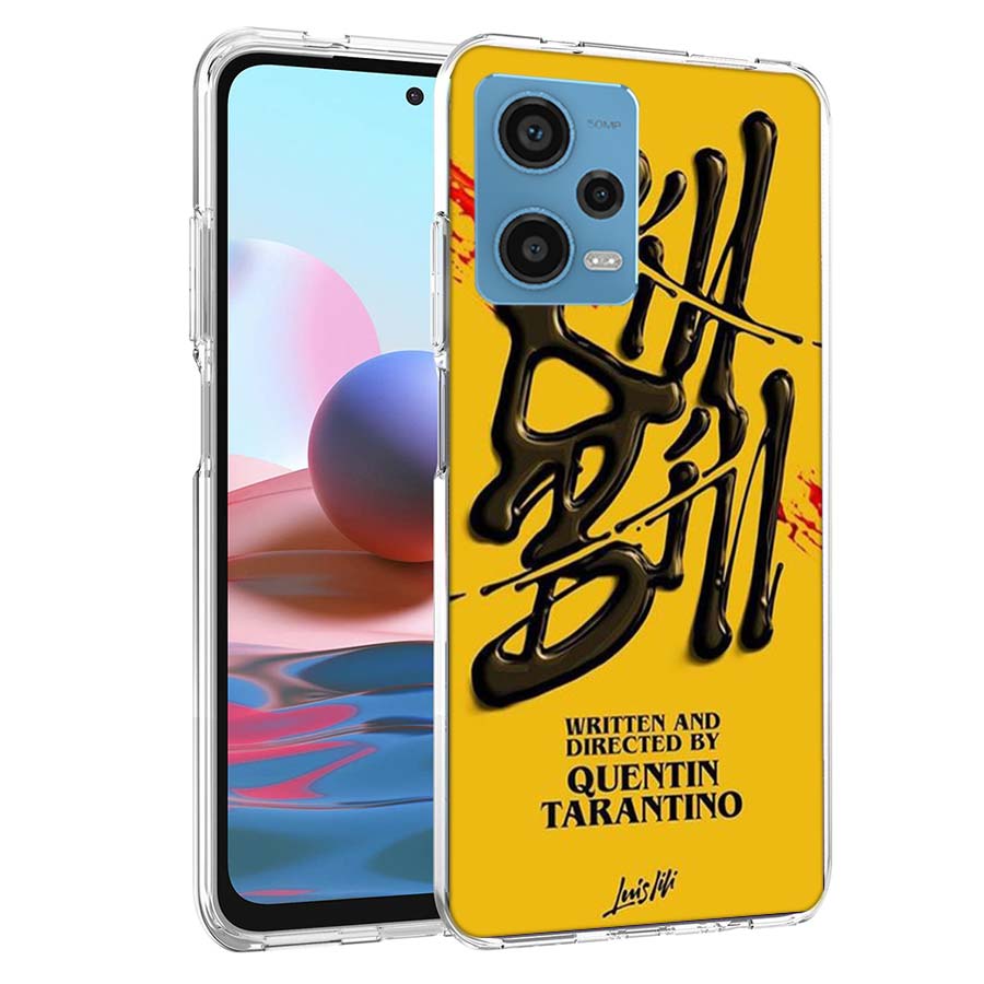 Kill Bill Handyhülle Für Redmi Note 13 12 14 15 Pro Plus 13R 11 11T 11E 11S 10 Pro 10S 9 9S Hülle Handy Klar TPU Capa Cases Shoc