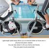 2 Pair Exercise Bike Pedal Straps Adjustable Length Universal Pedal Strap Fits Most Exercise Bikes Bicycles Cycles For Home Gym