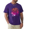 Round Neck I Am Zim T-Shirt custom t shirts design your own black graphics black t-shirts for Arrival streetwear Cotton