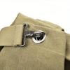 Large Capacity Khaki Canvas Backpack Men's Adjustable Travel Mountaineering Backpack Men's Backpack