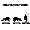 Halloween Yard Sign with Glowing Eyes and Ground Stake for Outdoor Decor