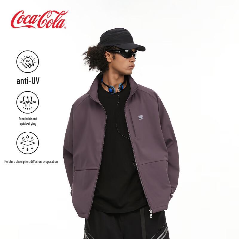 Coca-Cola Unisex Logo Full-Zip Sweatshirt XL