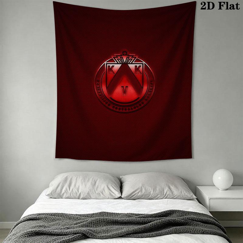 Kortrijk Wall Hanging Printed Fabric Blanket Decorative Tapestries for Bedroom Living Room Home Decor