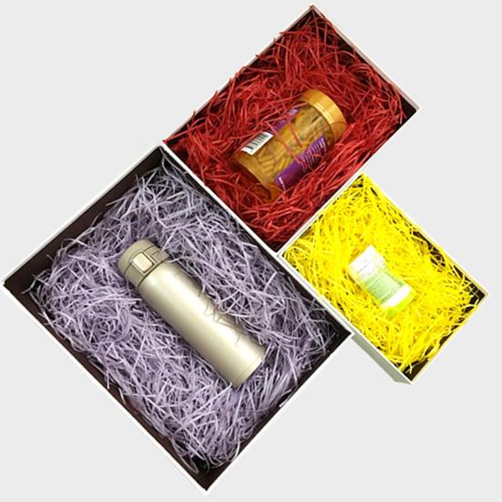 100g Recyclable Crinkle Paper Widely Use Colorful DIY Decorative Box Filling Material for Daily Use