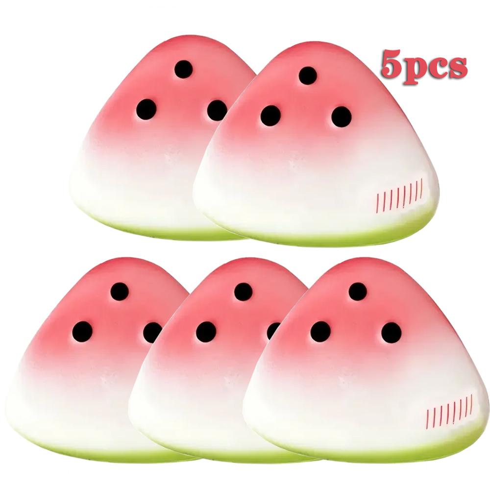 Creative Watermelon Squishy Fidget Toy Slow Rebound Decompression Anti-Stress Slow Rising Stress Relief Fruit Squeeze Toy