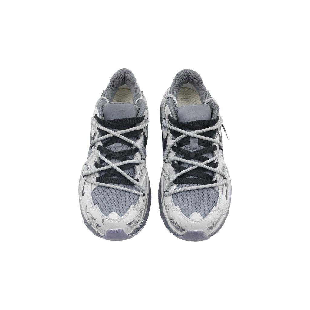Nike Air Max Fusion Cushioning Slip Resistant Abrasion Resistant Low top Running Shoes Women's Gray Black CJ1671-105(Team292- )